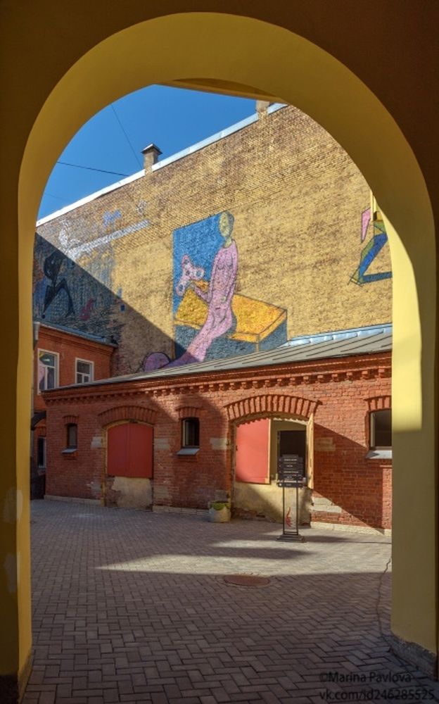 Питерские дворики