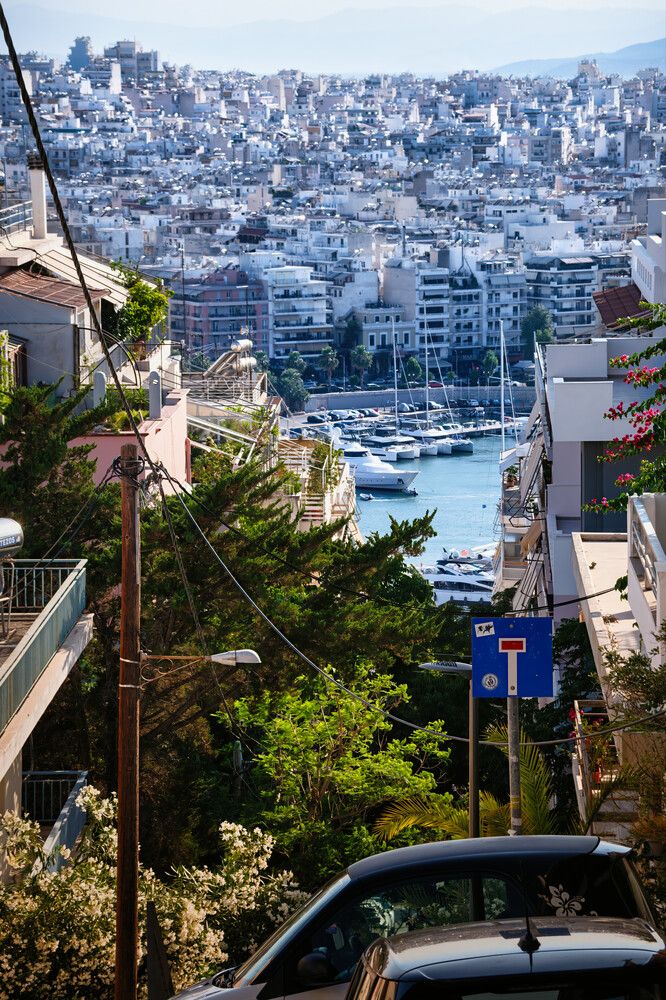 Marina Zeas view from Kastella