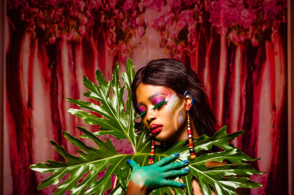 Beauty Fashion Lifestyle Indoors Studio Portraiture Portraits Photoshoot In Kenya East Africa