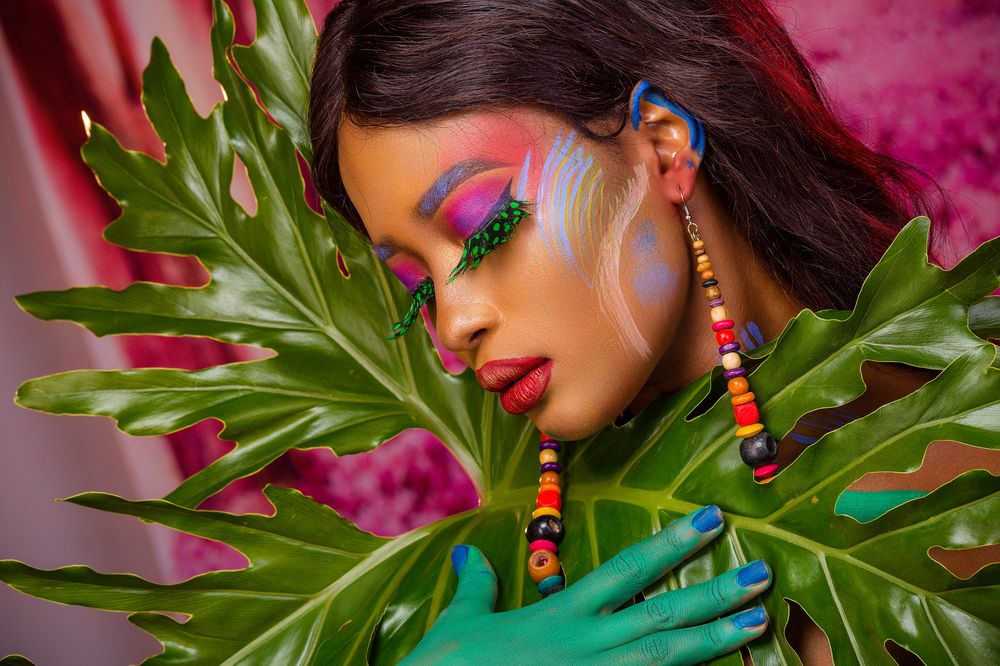 Beauty Fashion Lifestyle Indoors Studio Portraiture Portraits Photoshoot In Kenya East Africa
