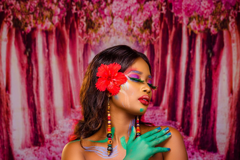 Beauty Fashion Lifestyle Indoors Studio Portraiture Portraits Photoshoot In Kenya East Africa