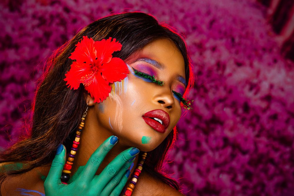 Beauty Fashion Lifestyle Indoors Studio Portraiture Portraits Photoshoot In Kenya East Africa