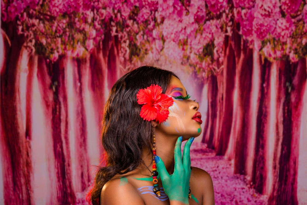 Beauty Fashion Lifestyle Indoors Studio Portraiture Portraits Photoshoot In Kenya East Africa