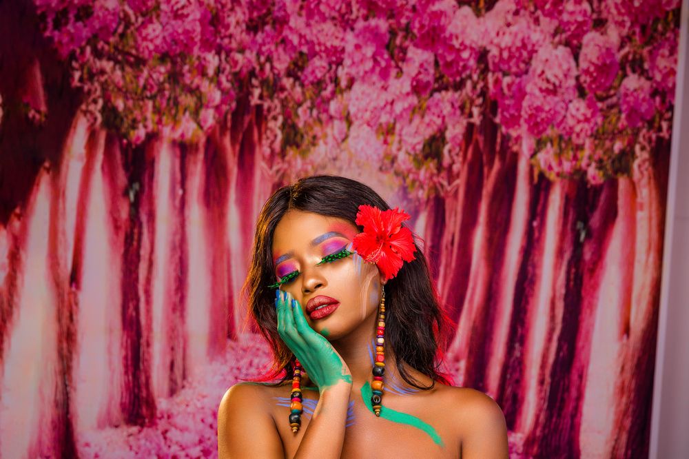 Beauty Fashion Lifestyle Indoors Studio Portraiture Portraits Photoshoot In Kenya East Africa