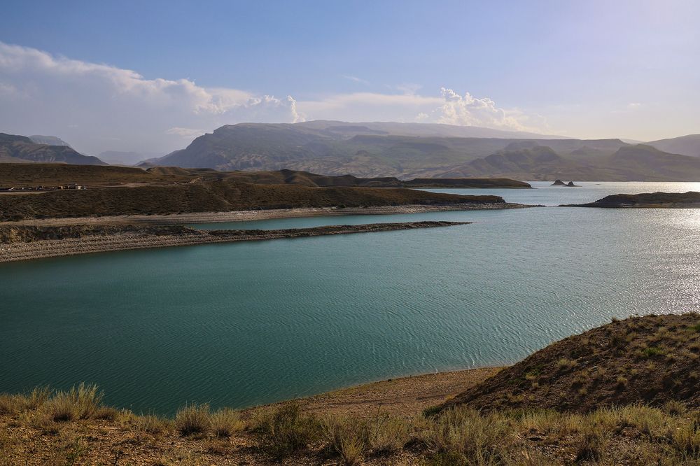 Чиркейское водохранилище..