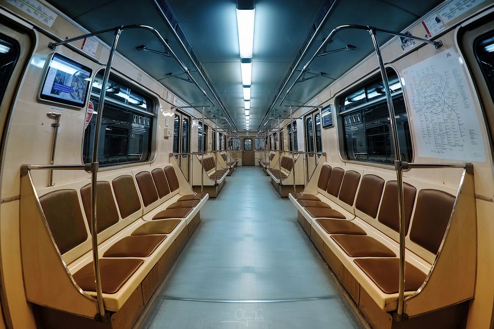 Старый вагон метро