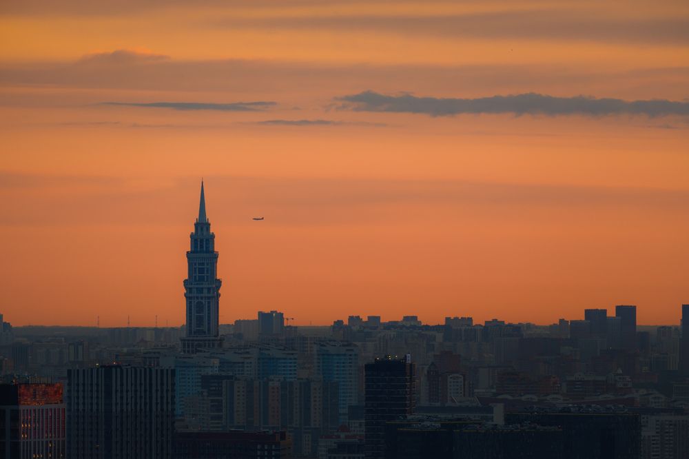 Предрассветная Москва