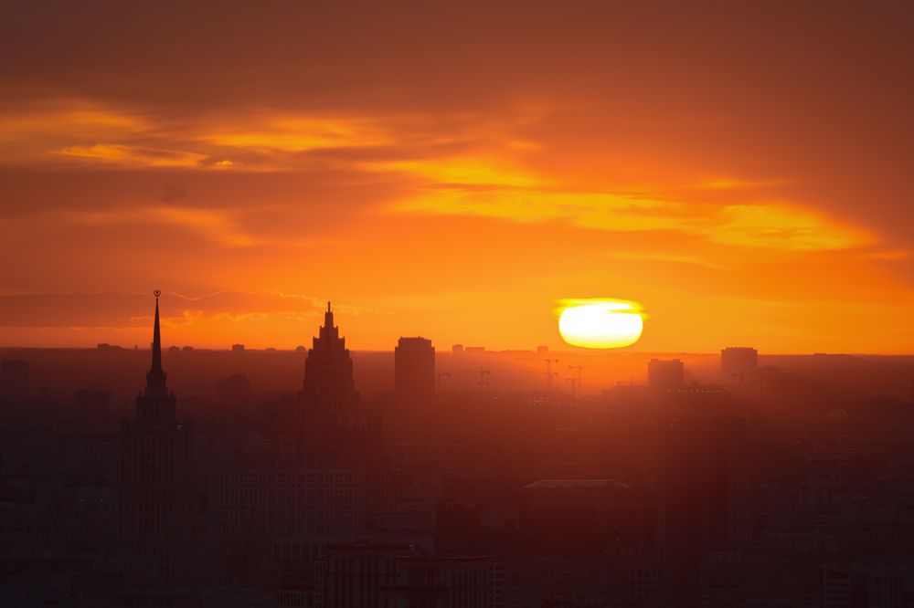 Предрассветная Москва