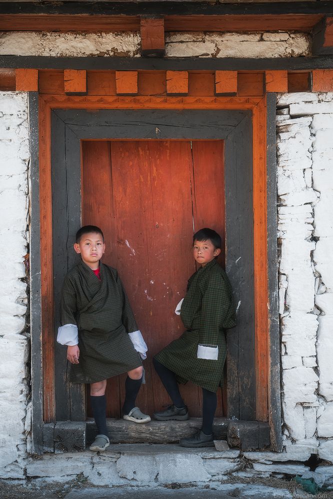 Bhutan kids