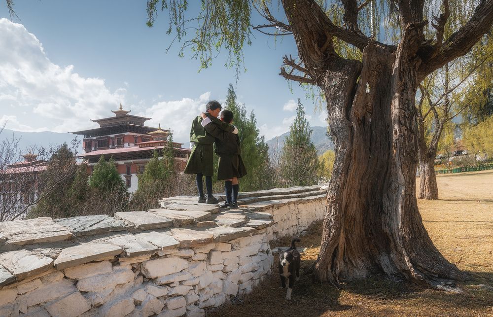 Bhutan kids