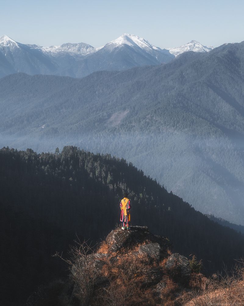 Mountain kingdom Bhutan 