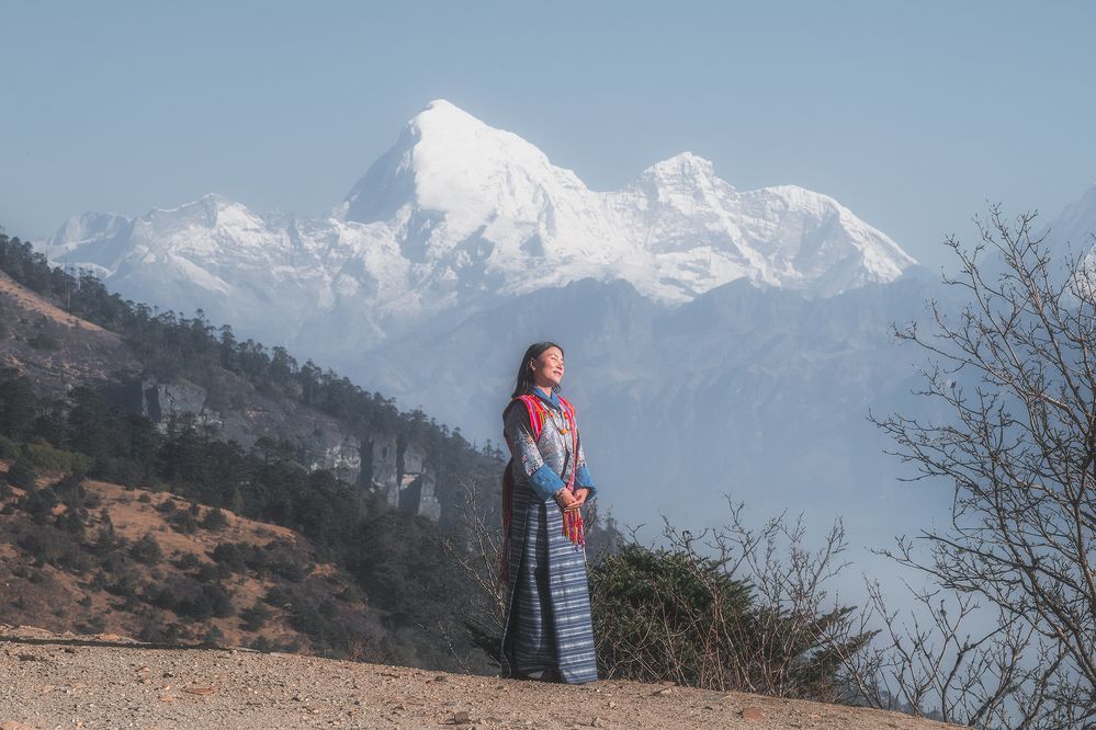 Mountain kingdom Bhutan 