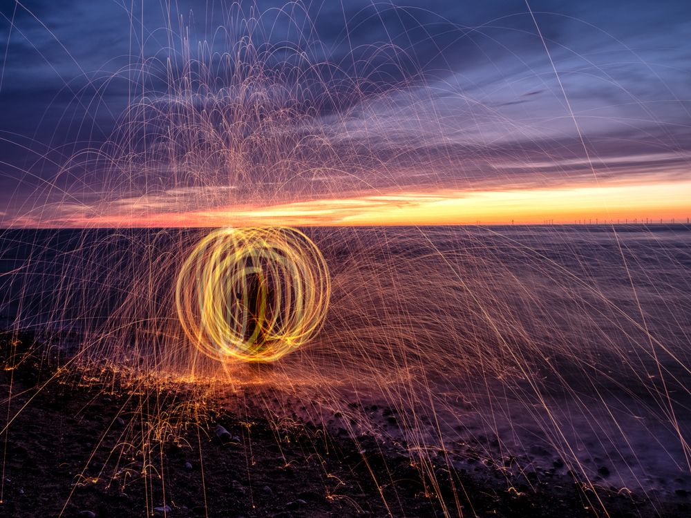 Sparling sunset