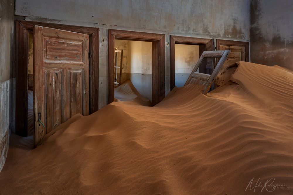 Swallowed by sands of time
