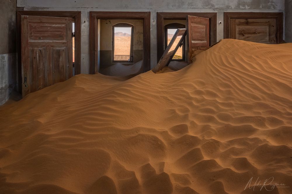 Swallowed by sands of time