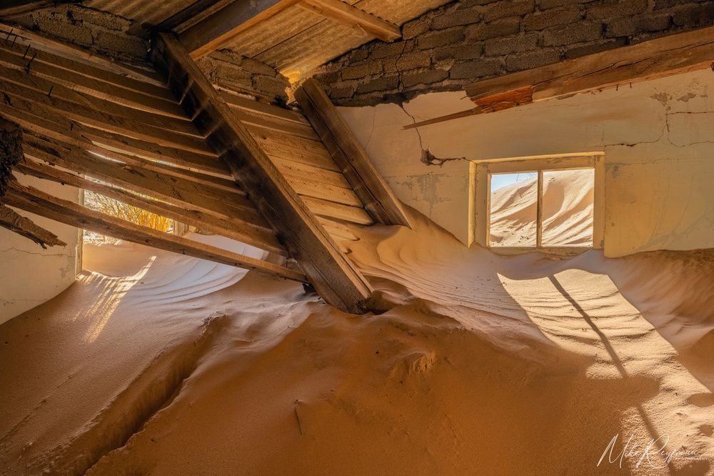 Swallowed by sands of time