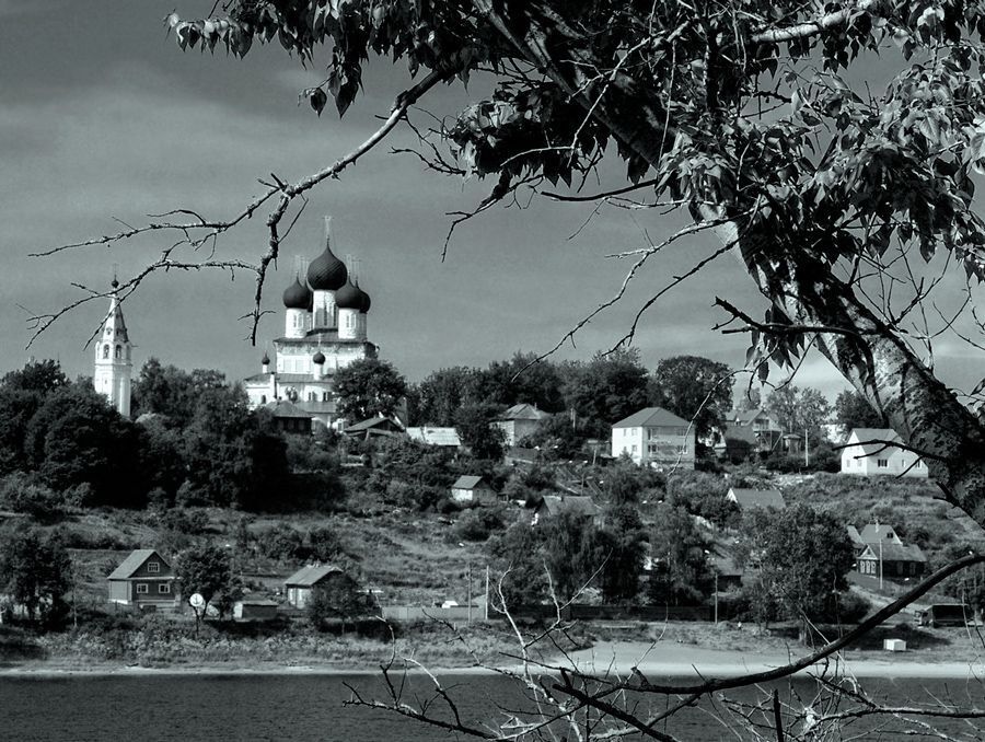 Городок на Волге