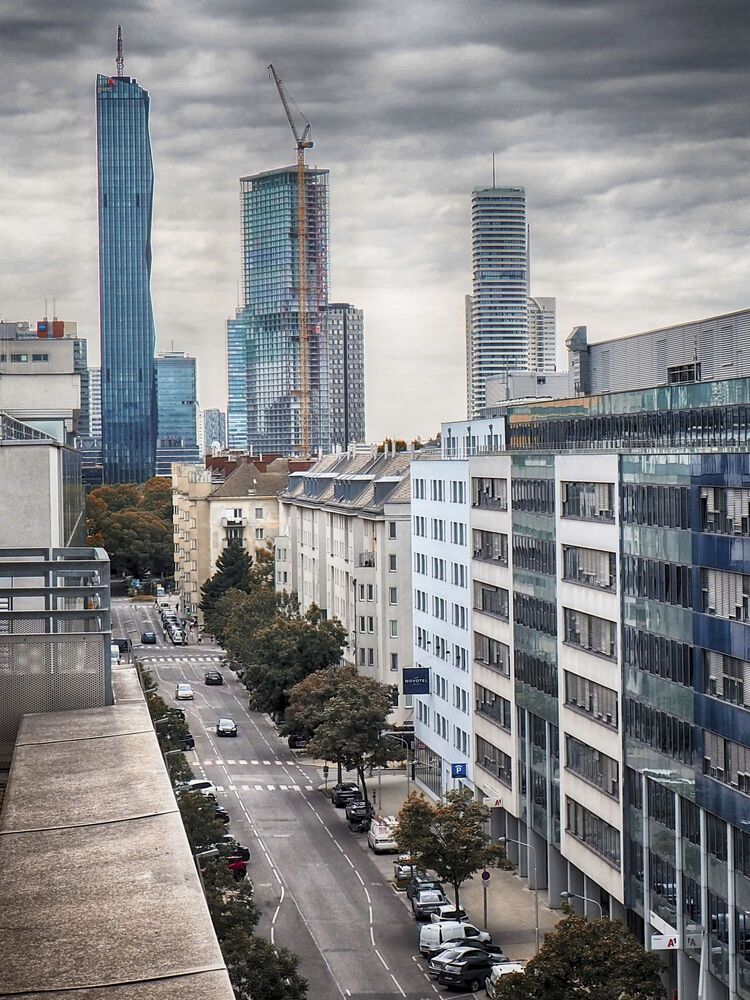 Vienna skyscrapers