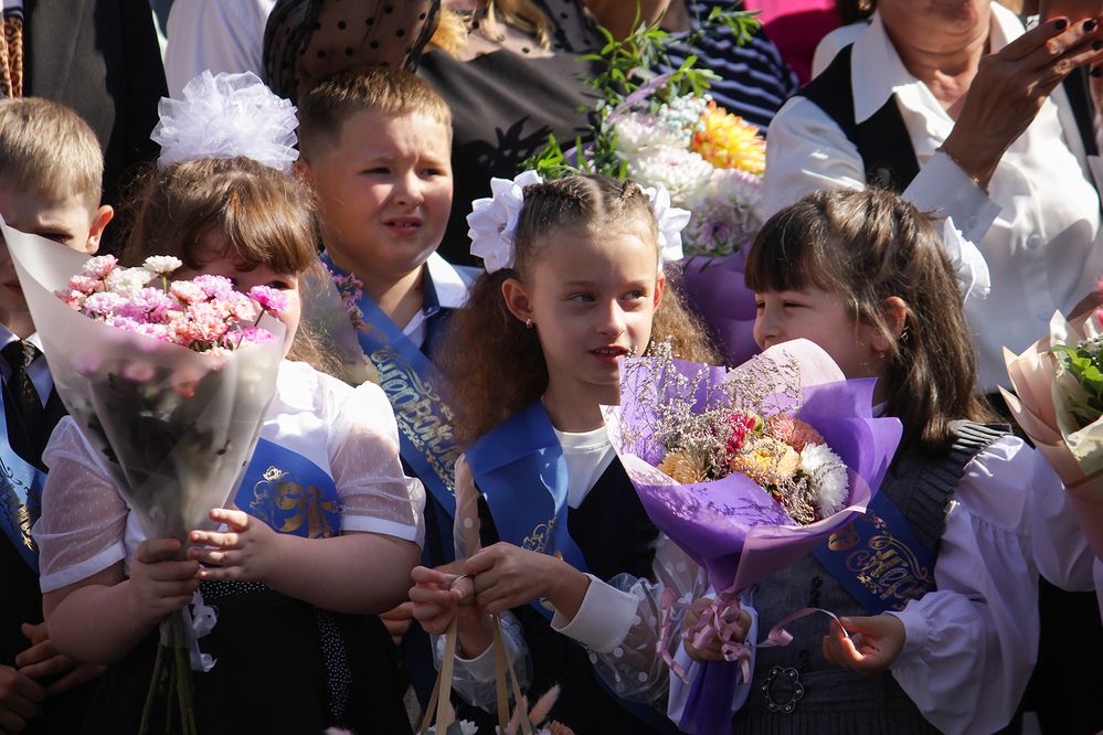 В первый класс