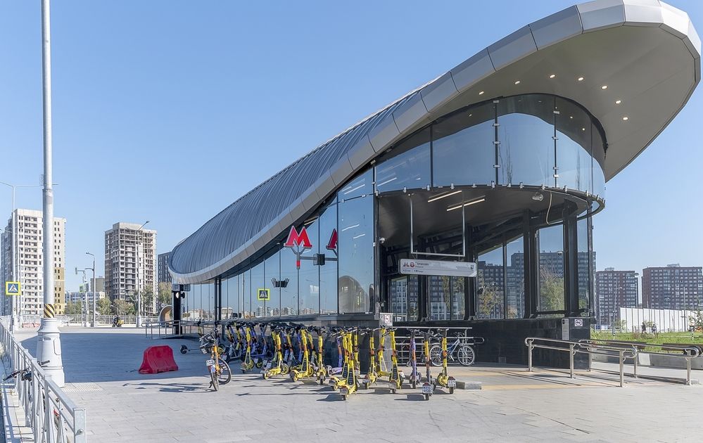 Станция метро Потапово в Москве