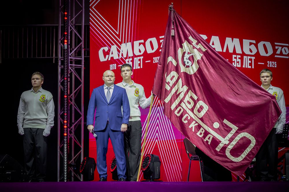 Торжественная церемония принятия клятвы воспитанника \"Самбо-70\", приуроченная к 55-летию создания Центра спорта и образования \"Самбо-70\"