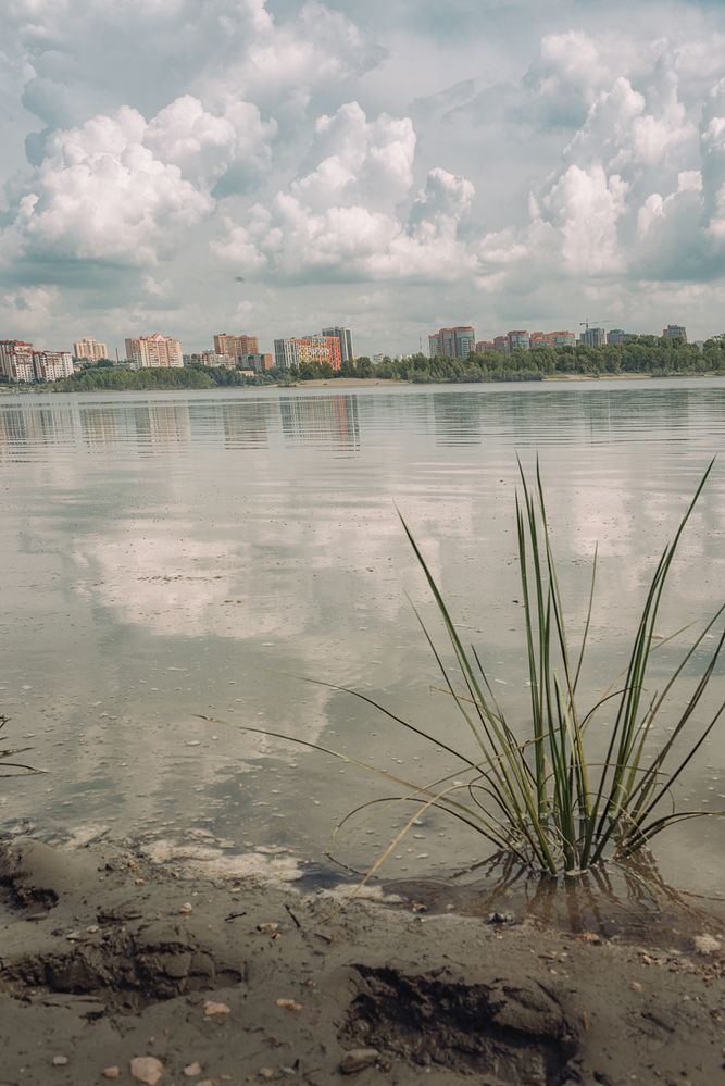 Новосибирск. Вид с левого берега