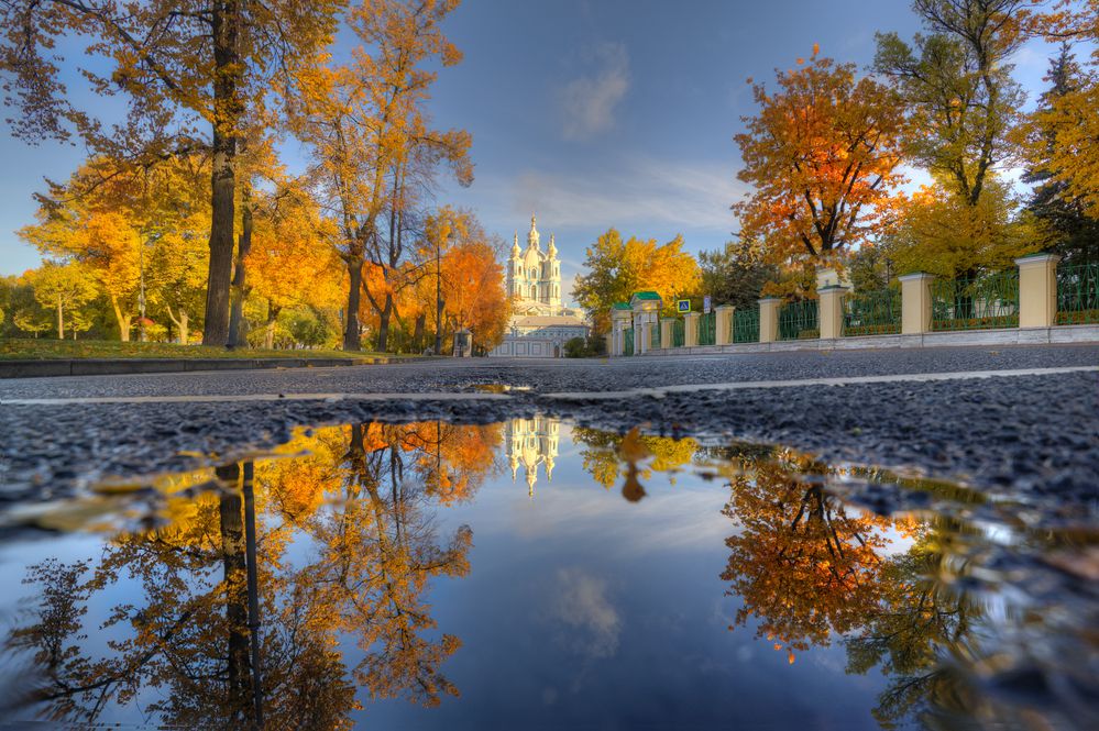 осень в Петербурге...