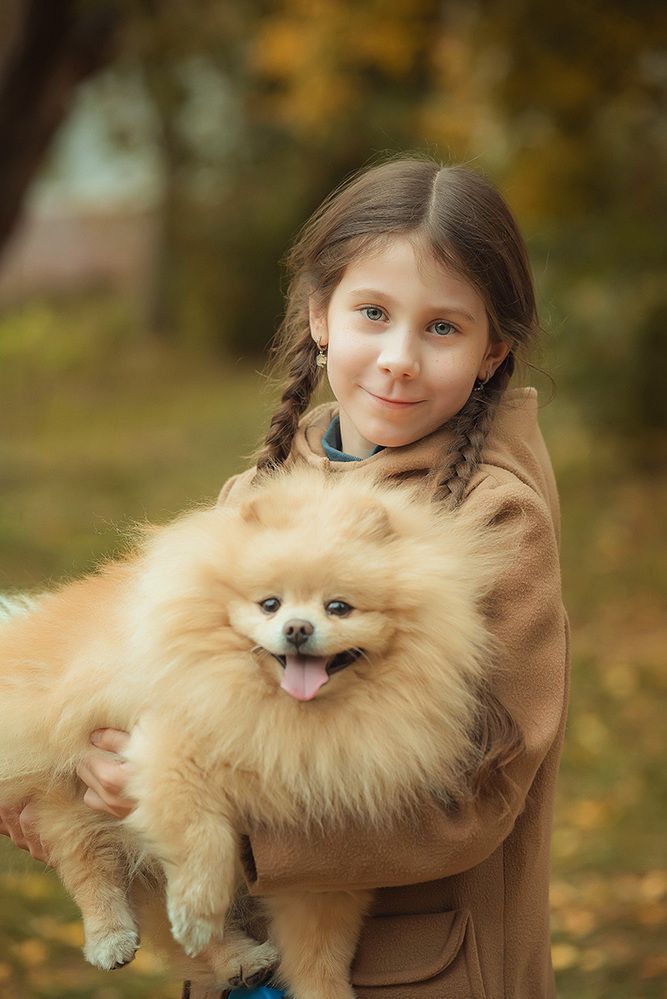 Яна с собачкой