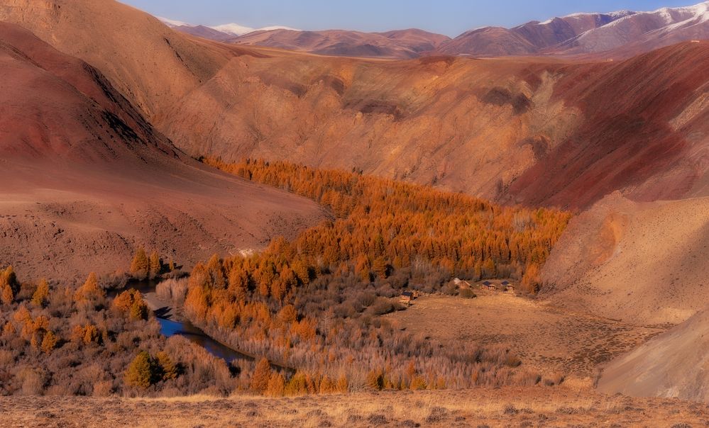 Красные горы Алтая