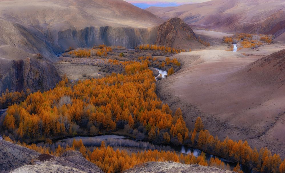 Красные горы Алтая