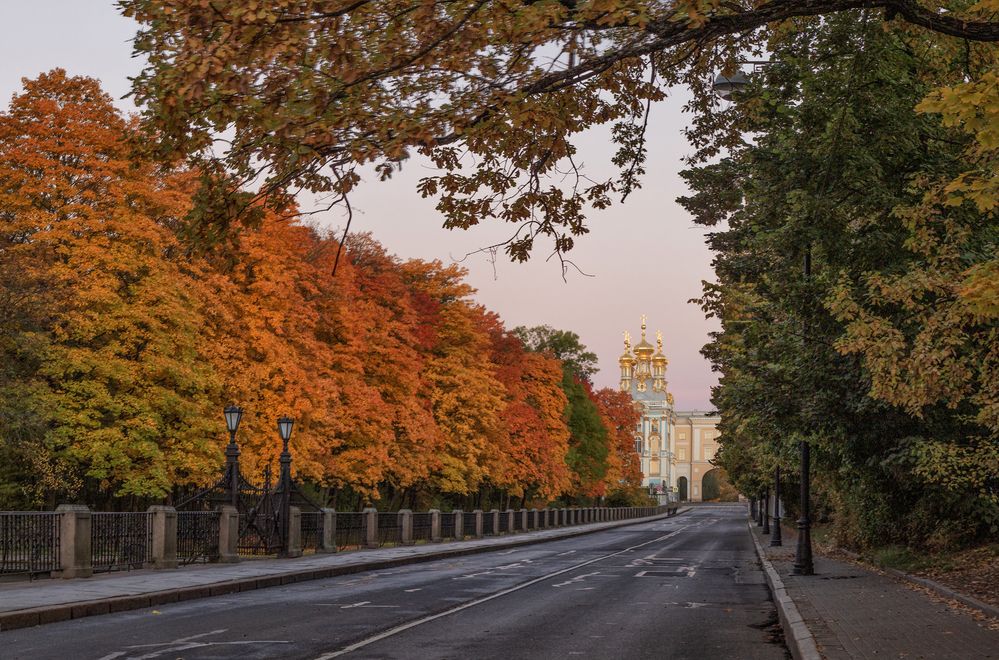 В Екатерининском парке осень
