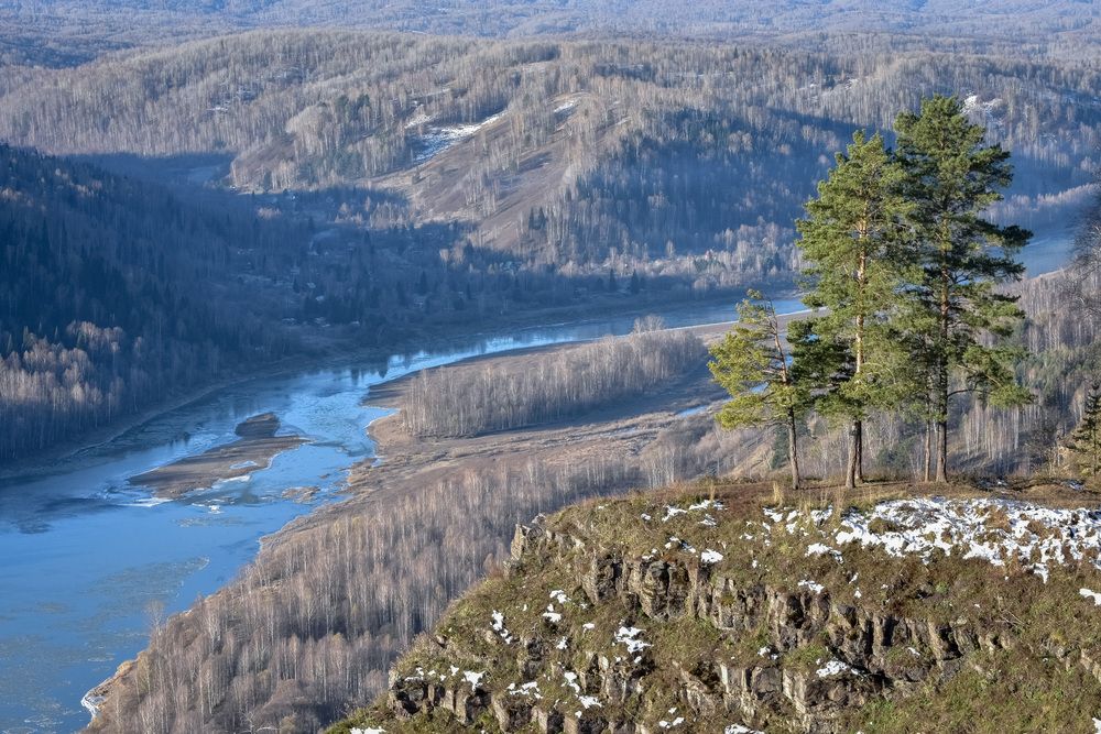Катунские утёсы в октябре