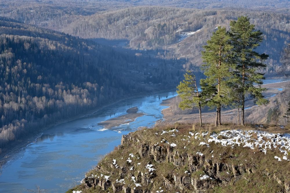 Катунские утёсы в октябре