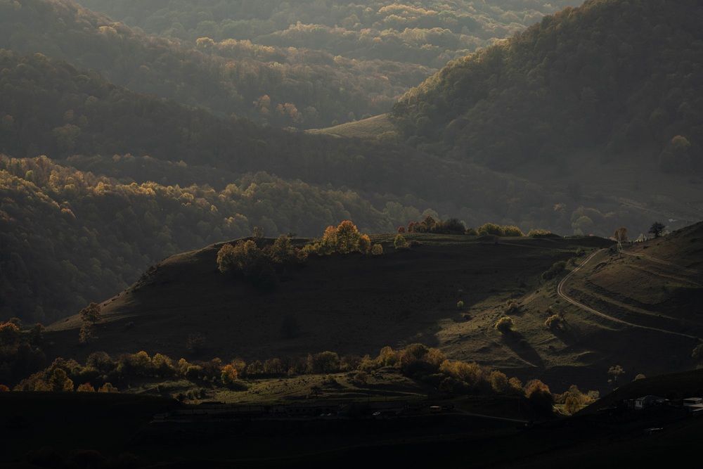 Осень в горах Кавказа