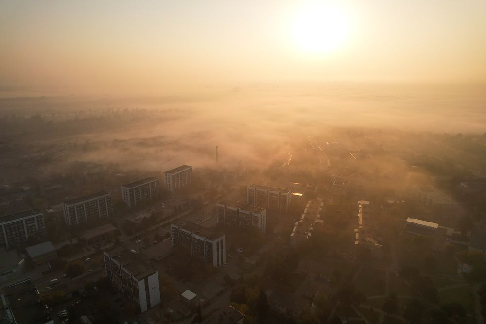Morning fog