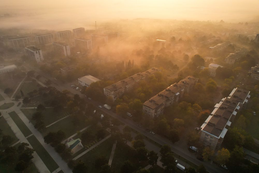 Morning fog