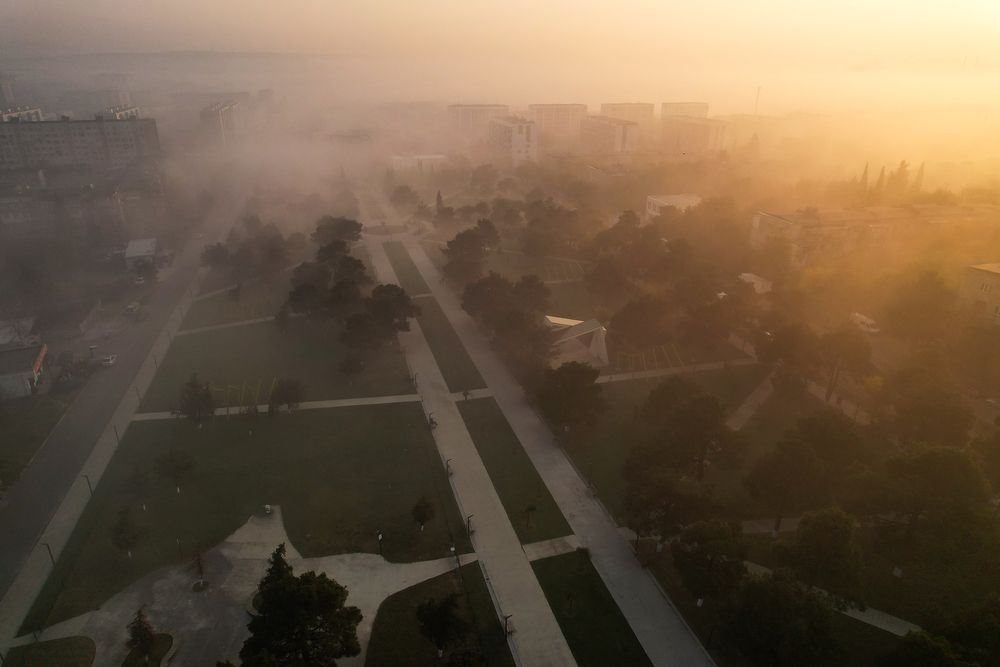 Morning fog