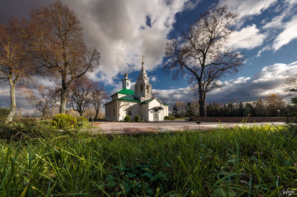 Церковь Николая Чудотворца в Панковичах. Тульская область.