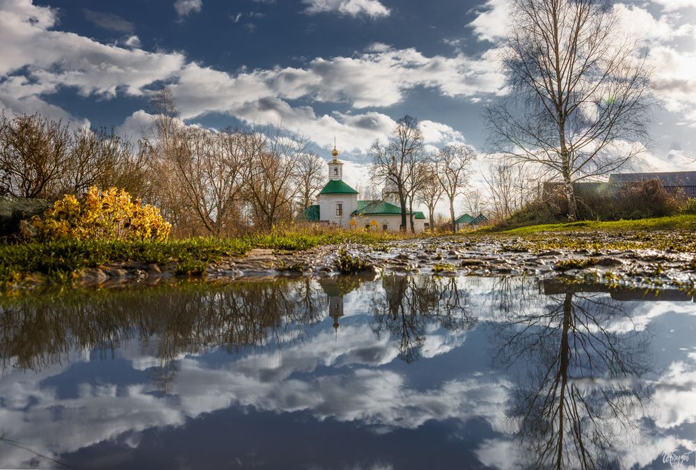 Церковь Николая Чудотворца в Панковичах. Тульская область.