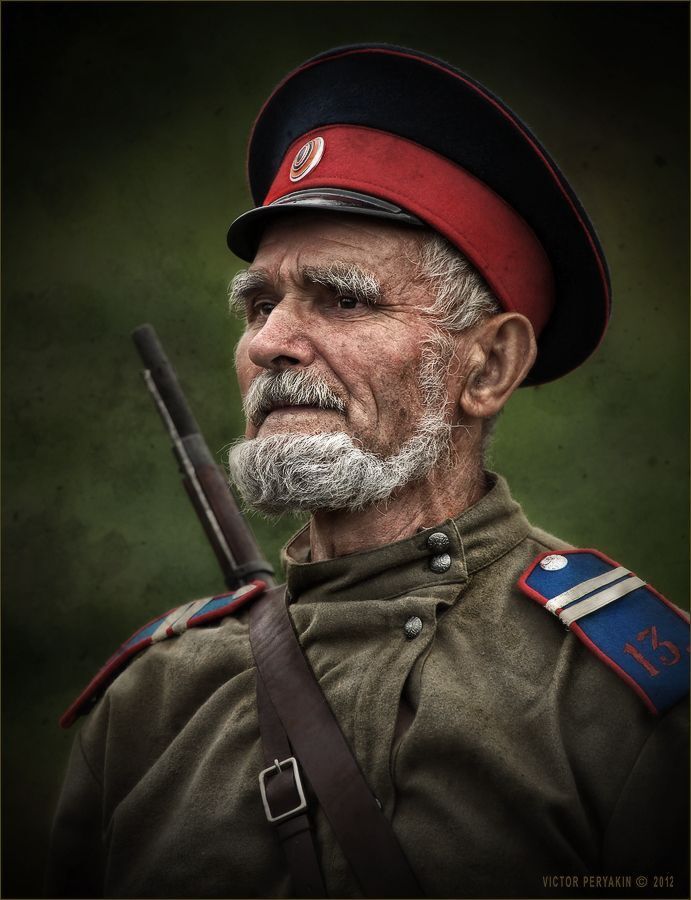 Портрет казака бывалого...