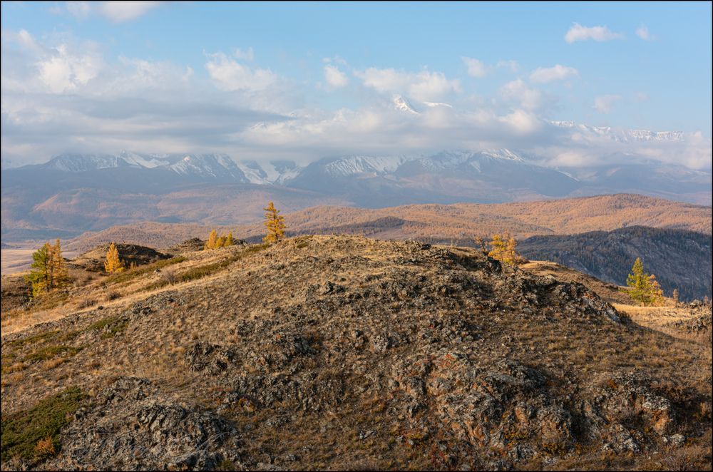 Солнечное утро в долине Чуи