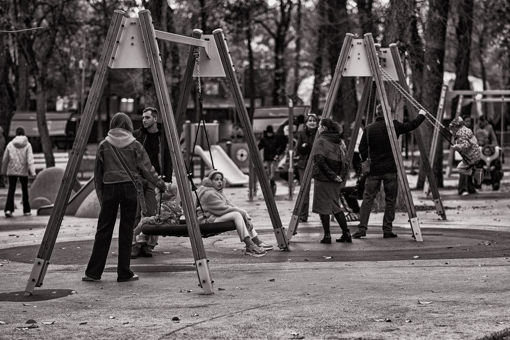 Субботний вечер в парке