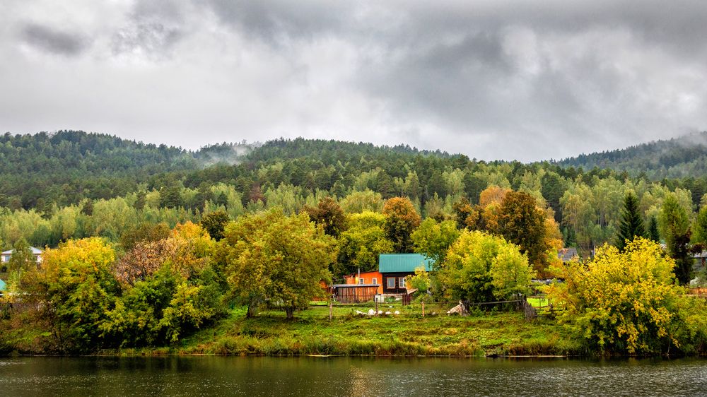 Утро в деревне