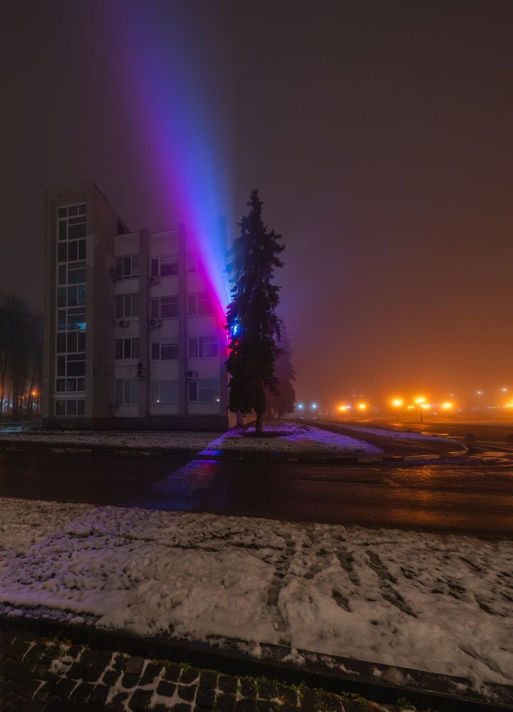 Туманный город