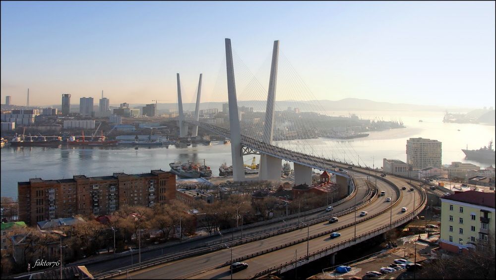 Владивосток Золотой мост