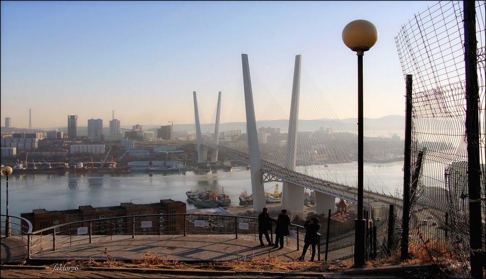 Владивосток Золотой мост