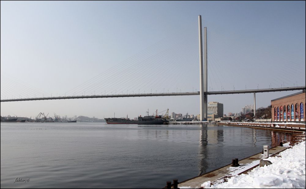Владивосток Золотой мост