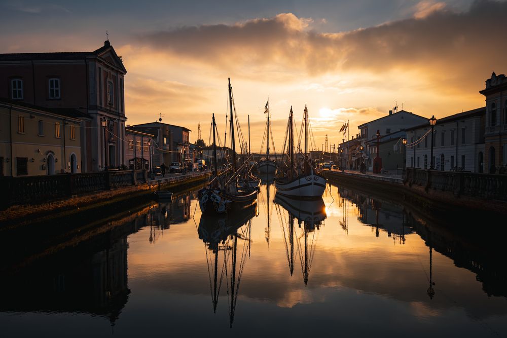 Porto canale Cesenatico