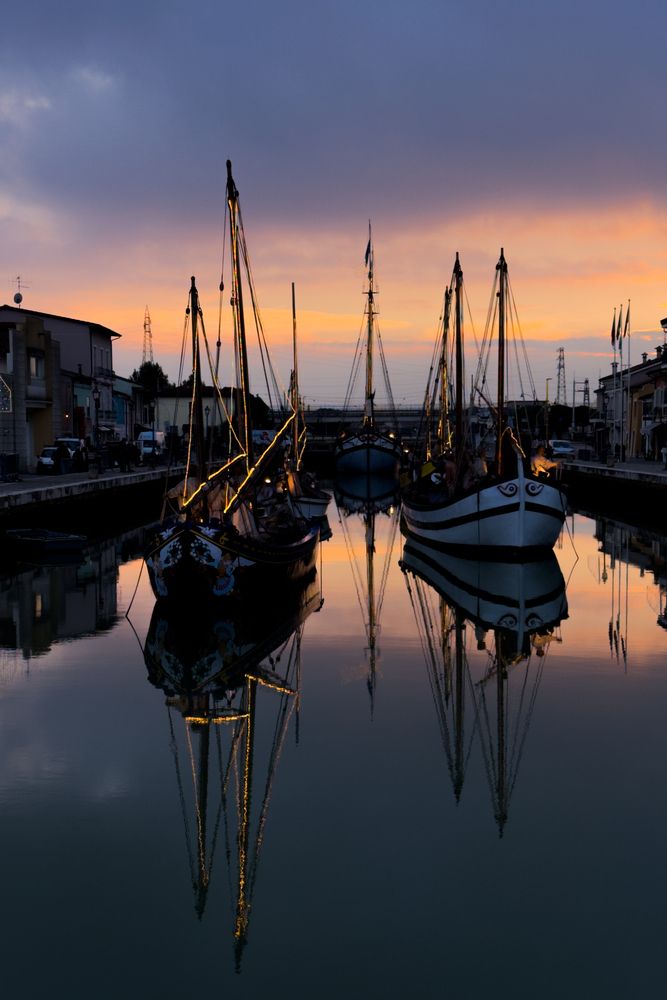 Porto canale Cesenatico