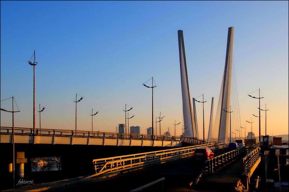 Владивосток Золотой мост